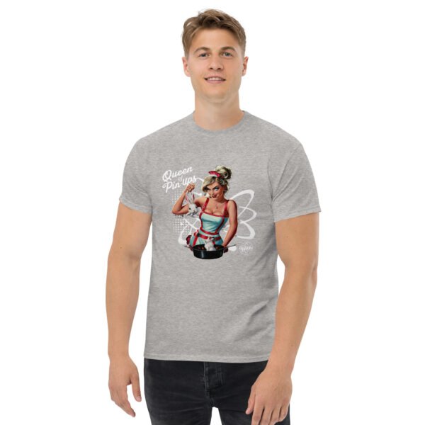 T-shirt Imprimé Pin-Up avec Lapins – Style Vintage et Original – Image 3