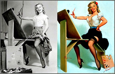 Janet Rae Elvgren La pin-up de Légende 2 Elvgren 01