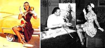 Janet Rae Elvgren La pin-up de Légende 4 Elvgren3