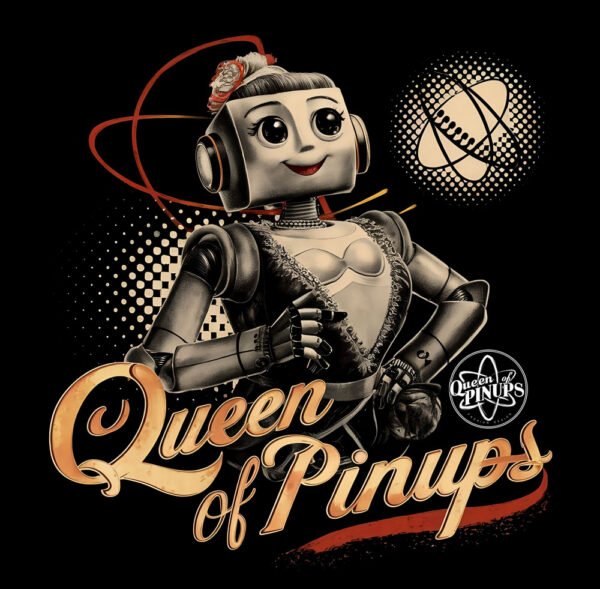 Pin-Up Rétro Robot