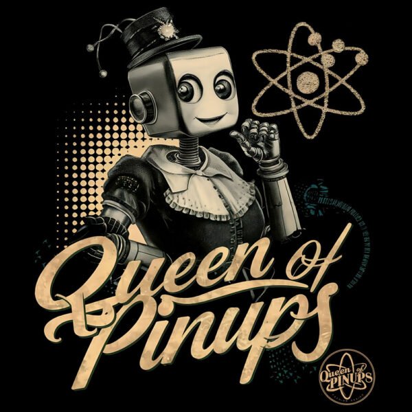 T-shirt Pin-Up Robot
