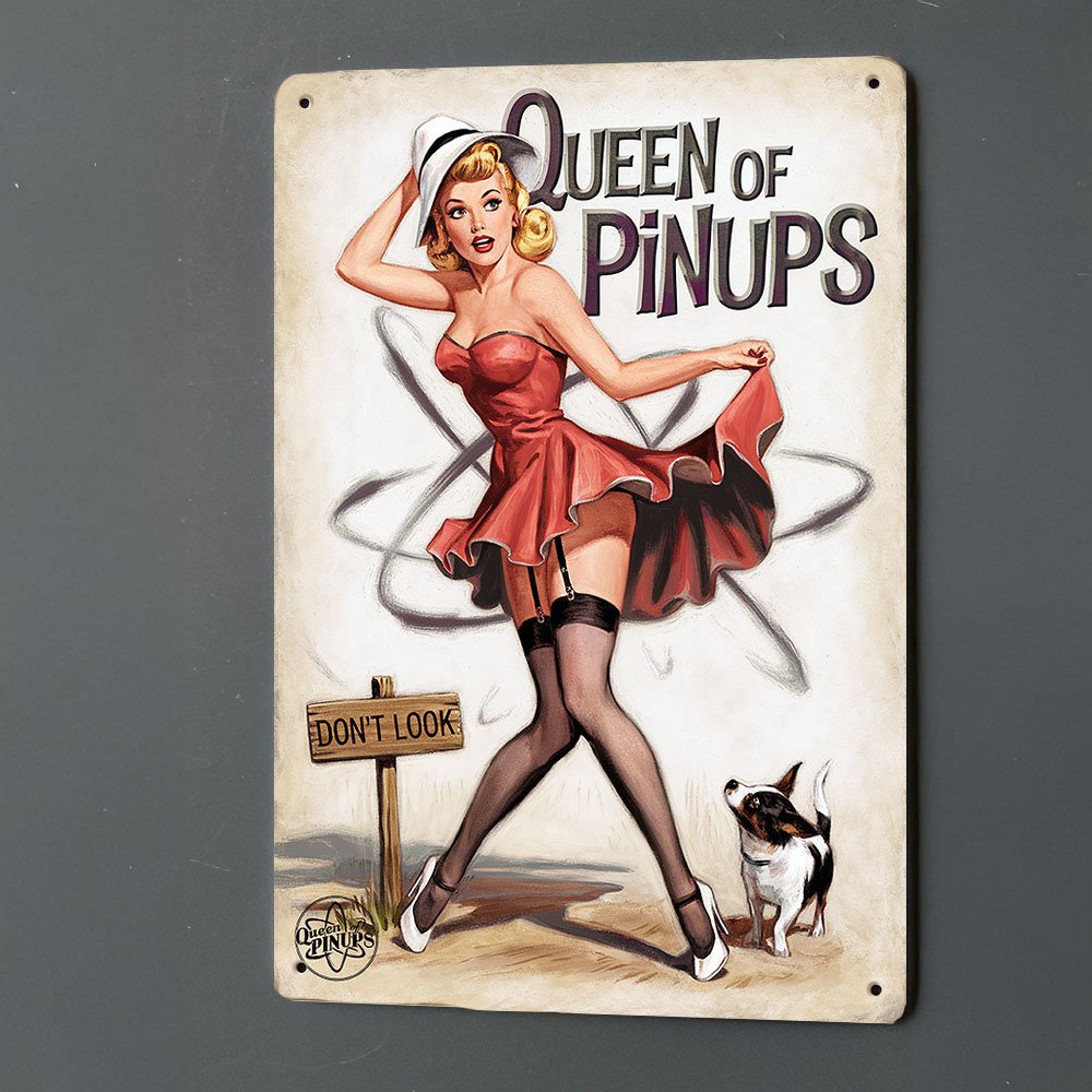 pin-up et chien