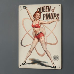pin-up escrimeuse
