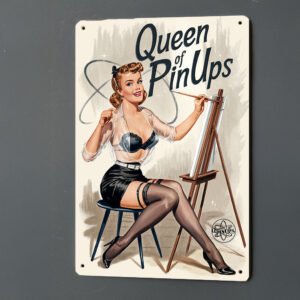 pin-up artiste peintre