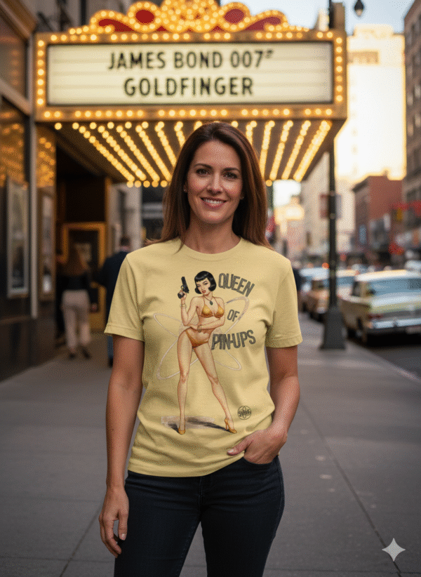 T-shirt Pin-Up Bond Girl