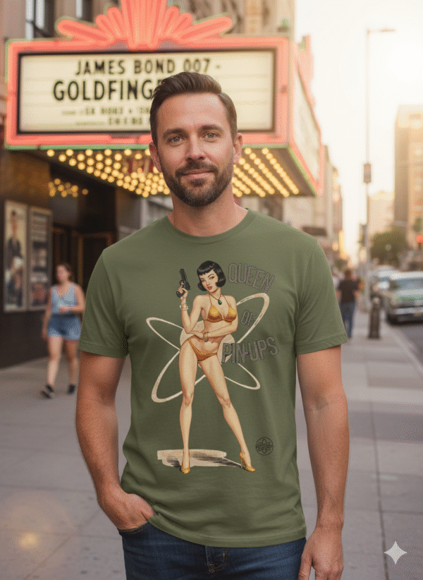 T-shirt Pin-Up Bond Girl