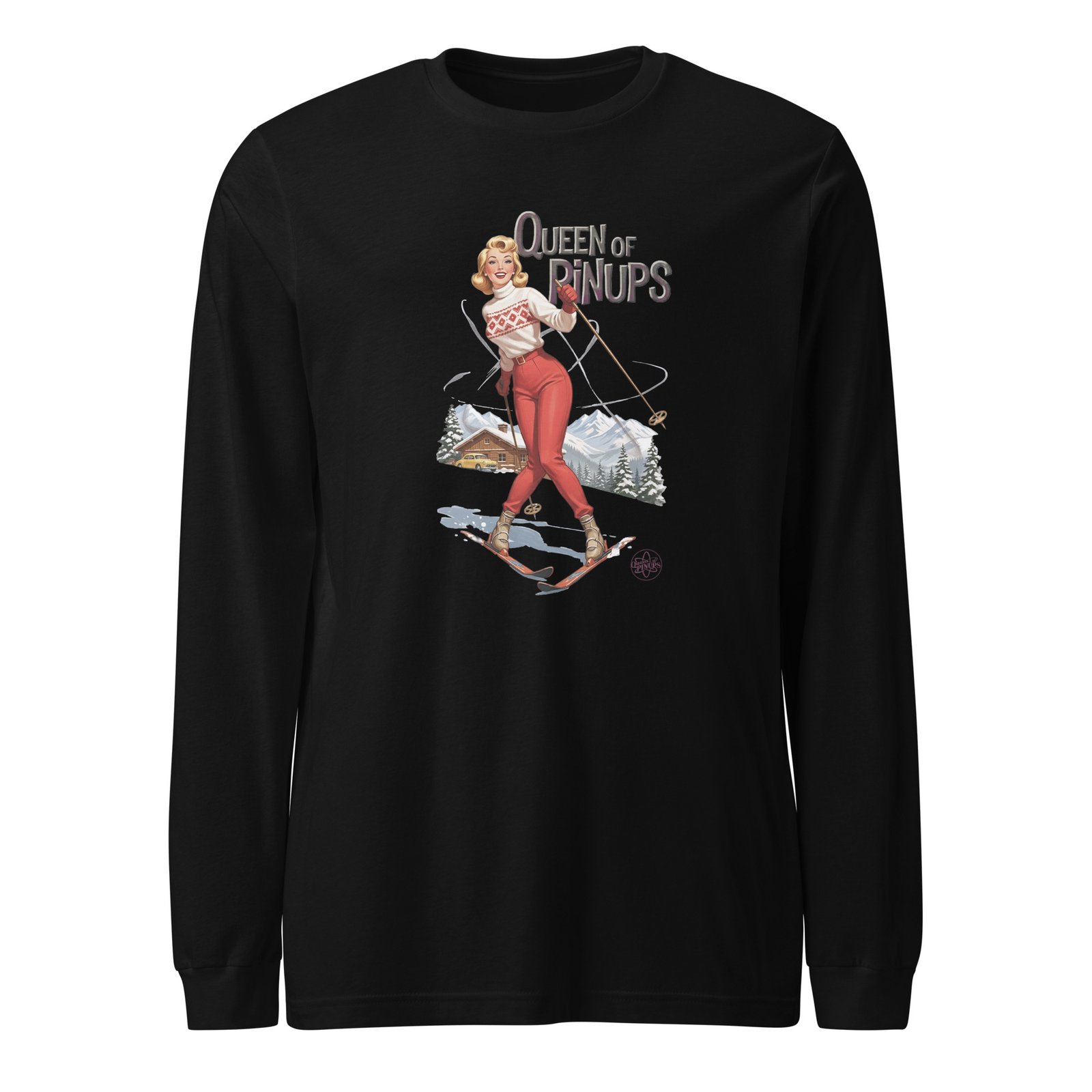 Pin-Up à Ski Glamour