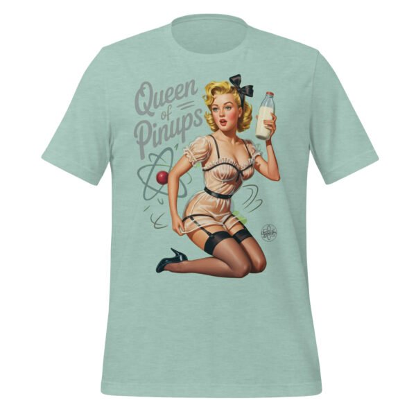pin-up en lingerie et bouteille de lait 01
