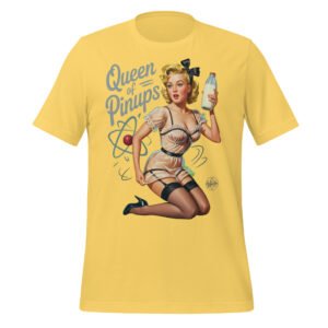 pin-up en lingerie et bouteille de lait 01