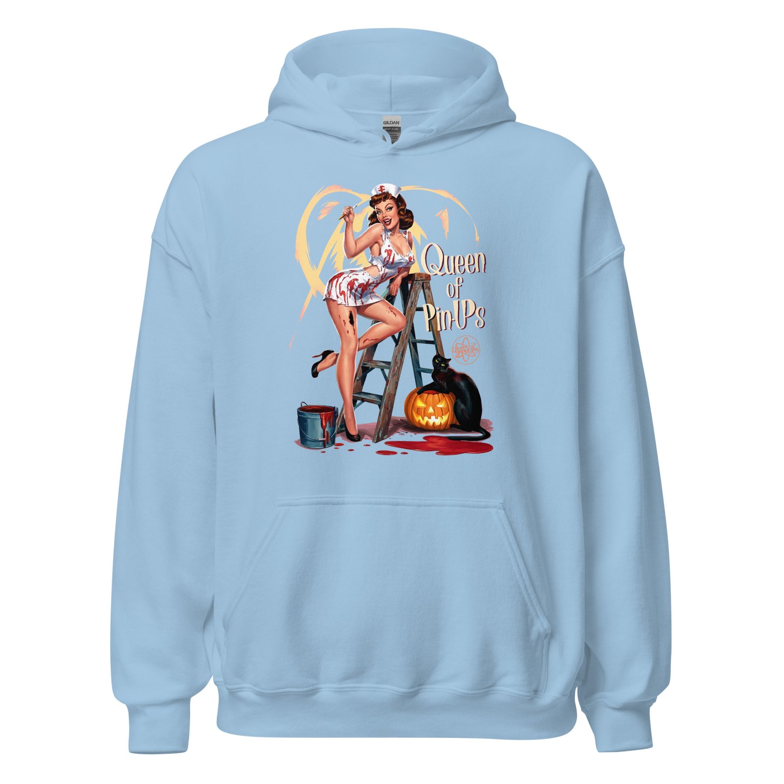 Hoodie Pin-up Halloween et Citrouille 4 Queen of Pinups