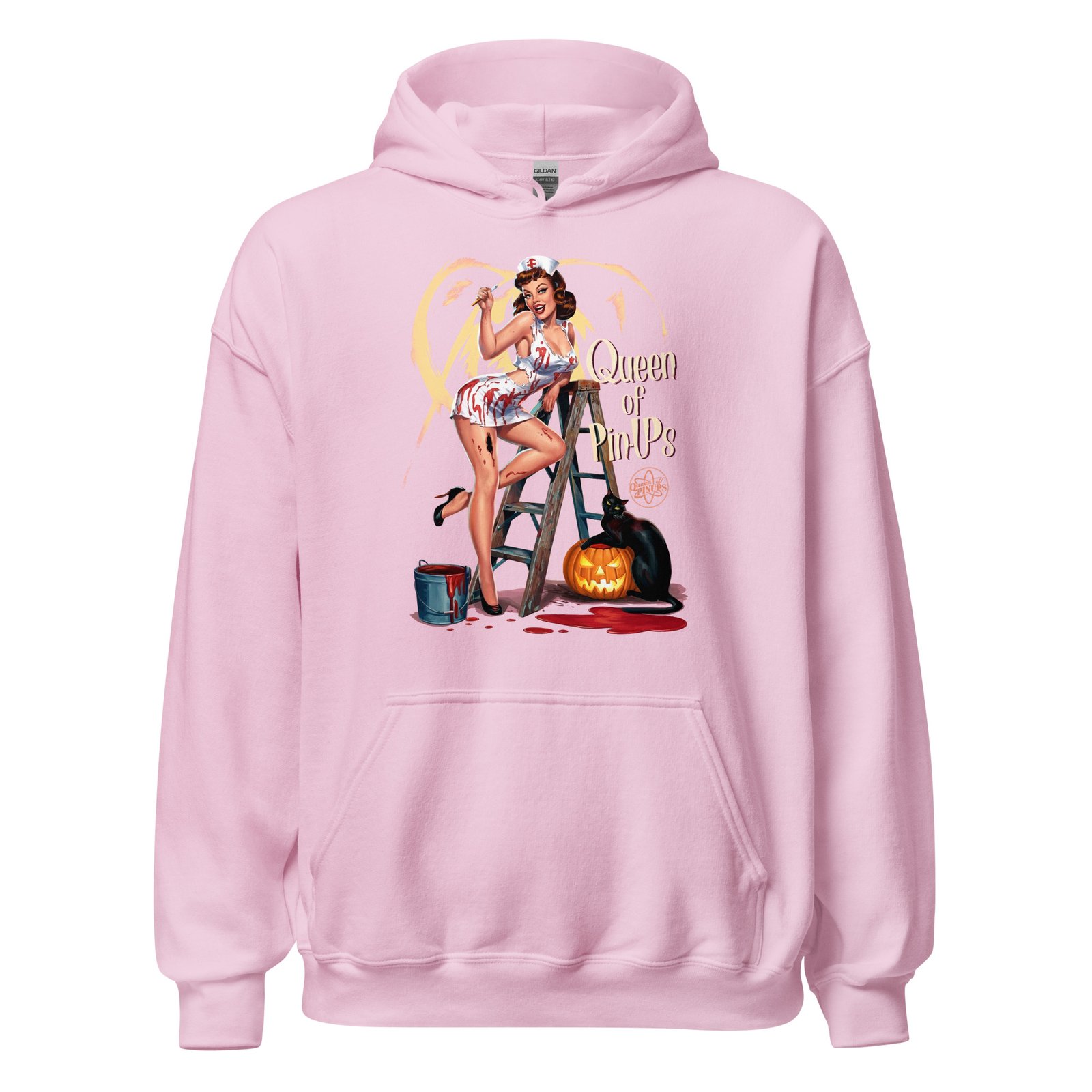 Hoodie Pin-up Halloween et Citrouille 5 Queen of Pinups