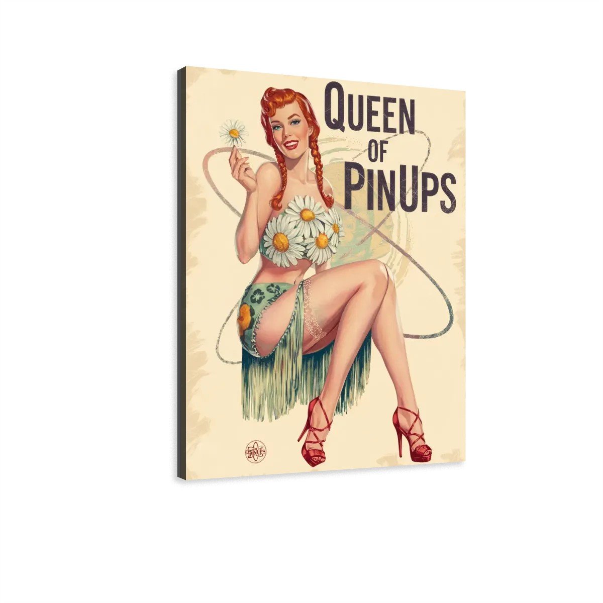 Toile Imprimée Pin-up Daisy Retro 7 Toile Imprimée Pin-up Daisy Retro – Image 4