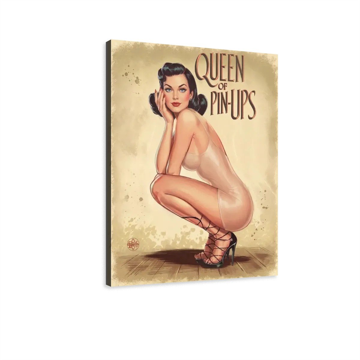 Toile Imprimée Pin-up Glamour Chic 7 Toile Imprimée Pin-up Glamour Chic – Image 4