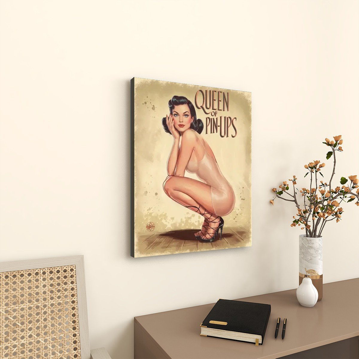 Toile Imprimée Pin-up Glamour Chic 5 Toile Imprimée Pin-up Glamour Chic – Image 3