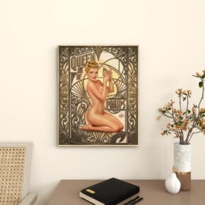 Imprimé sur Toile Pin-up Art Déco