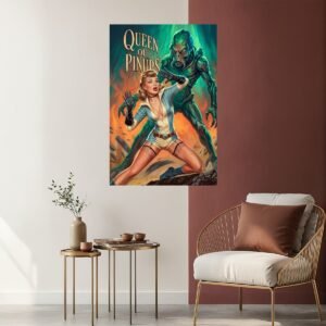 Poster Pin-up et Alien