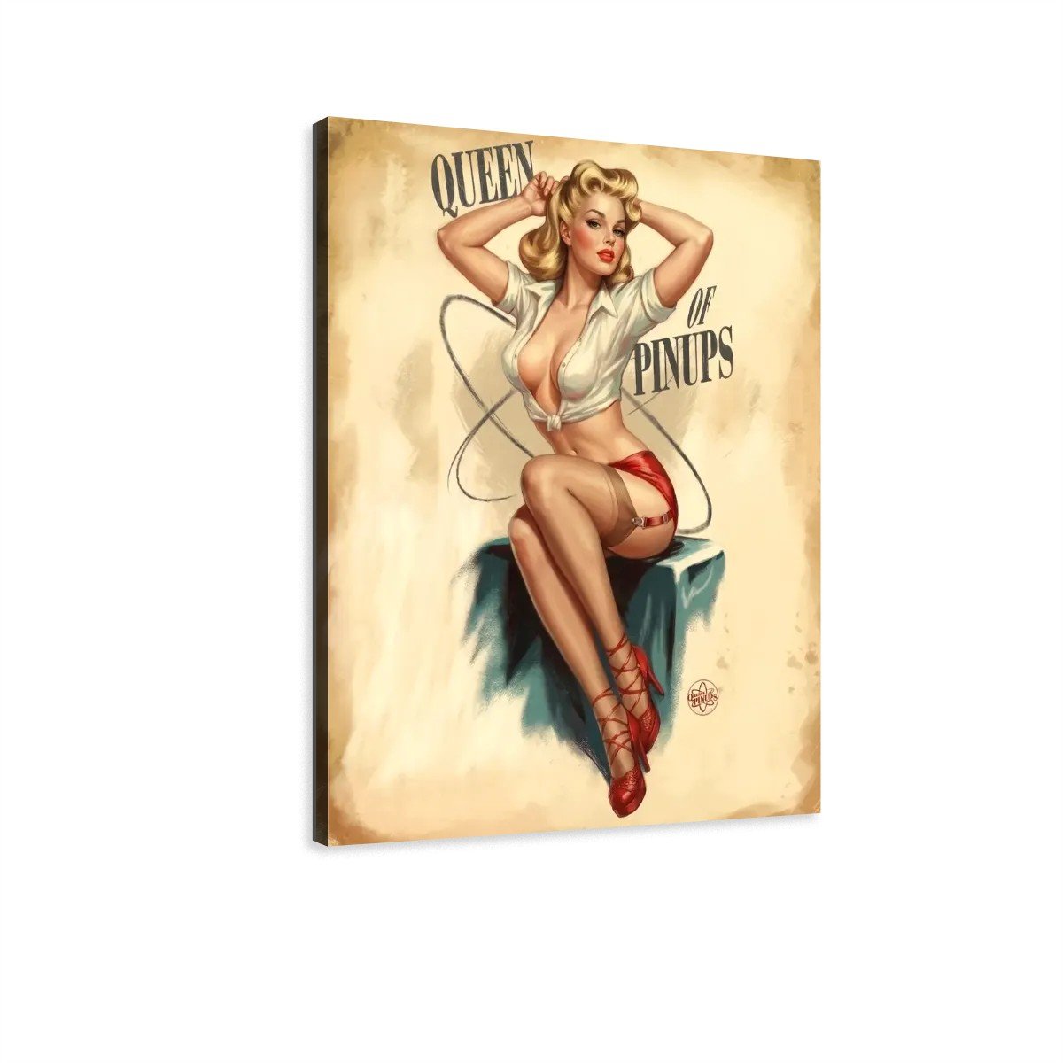 Pin-up Imprimée Red Alert 3 Pin-up Imprimée Red Alert – Image 3
