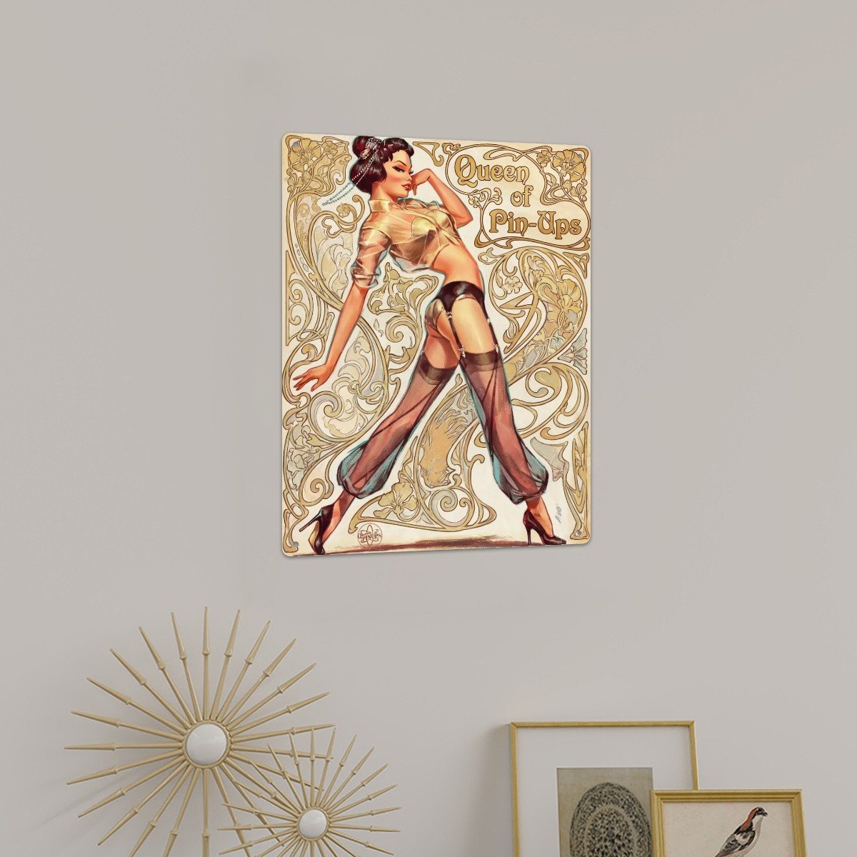 Pin-up Orientale Art Nouveau 3 Pin-up Orientale Art Nouveau – Image 3