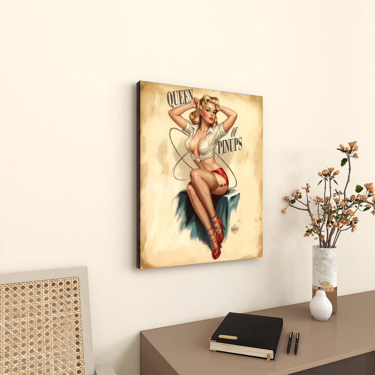 Pin-up Imprimée Red Alert 2 Pin-up Imprimée Red Alert – Image 2