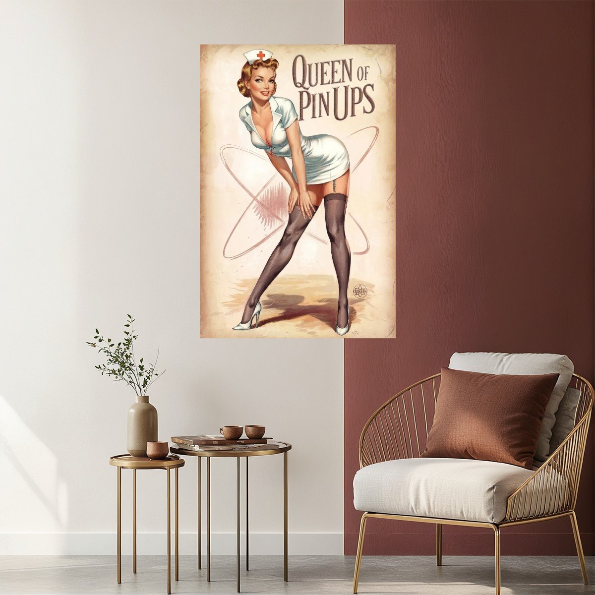 Pin-up infirmiere electrique 1 Pin-up infirmiere electrique