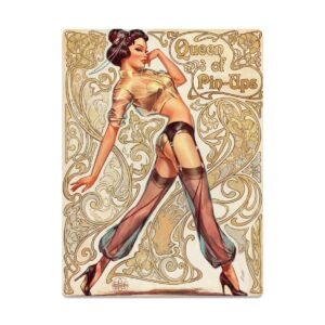 Pin-up Orientale Art Nouveau